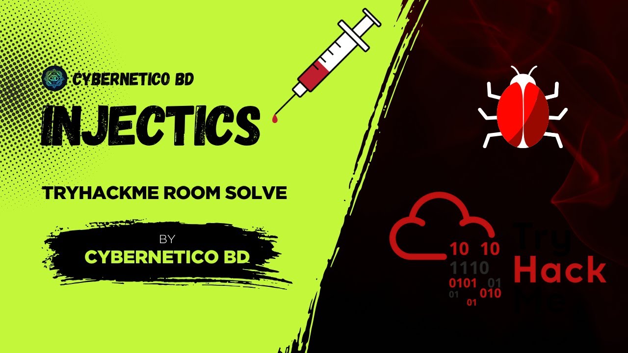 How to solve TryHackMe Injectics room