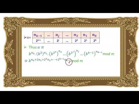 Modular Exponentiation via Repeated Squaring π’