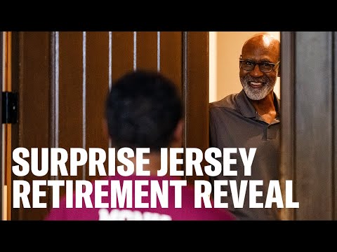 A Knock at the Door: Art Monk's Jersey Retirement Surprise | Washington Commanders | NFL