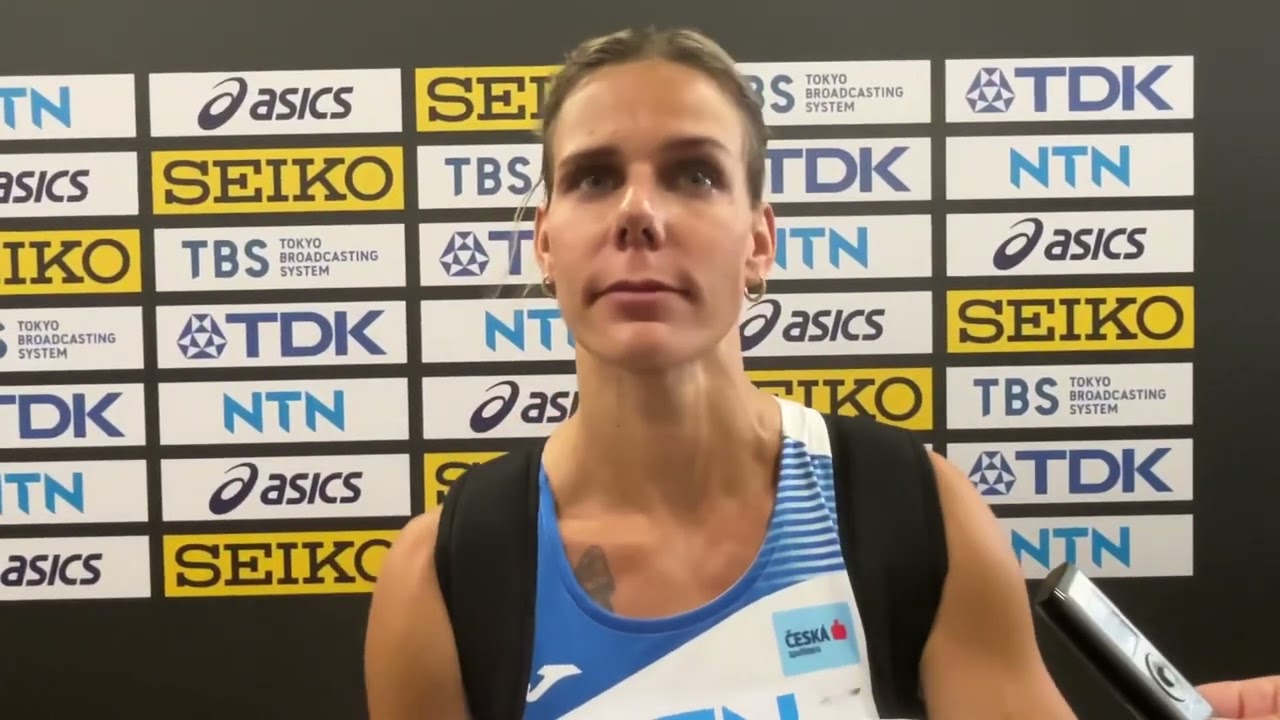 Nikola Ogrodníková po kvalifikaci na MS 2023 🏆