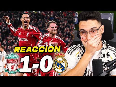 REACCIONES DE UN HINCHA al Liverpool vs Real Madrid 1-0 *OTRA VEZ LO MISMO DE SIEMPRE* | ByDiegoX10