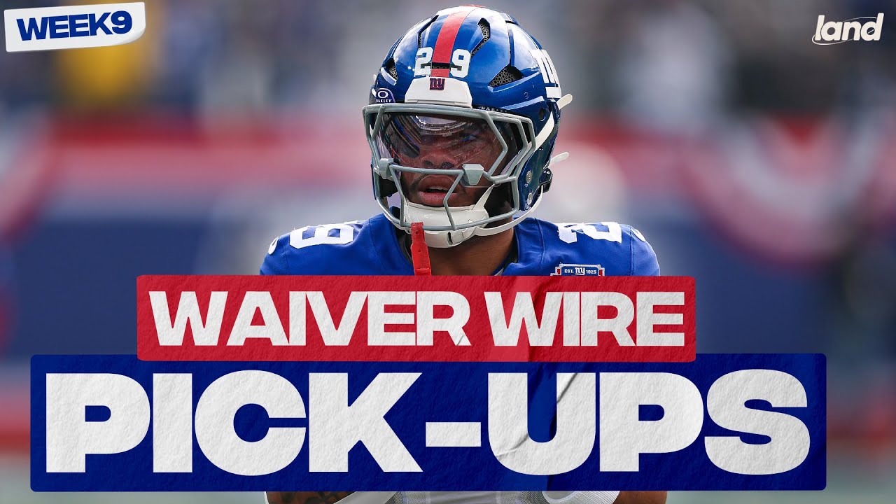 Week 9 Waiver Wire Tips to Boost Your Fantasy Team! 🎯
