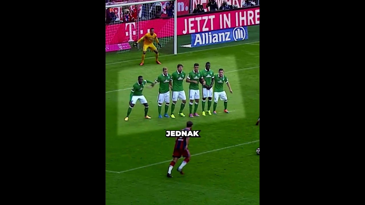 Genialny Rzut Wolny! ⚽ #piłkanożna