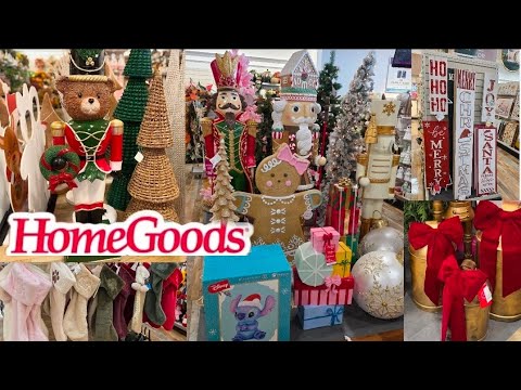HomeGoods New Arrivals: Christmas Decor & More 🎄