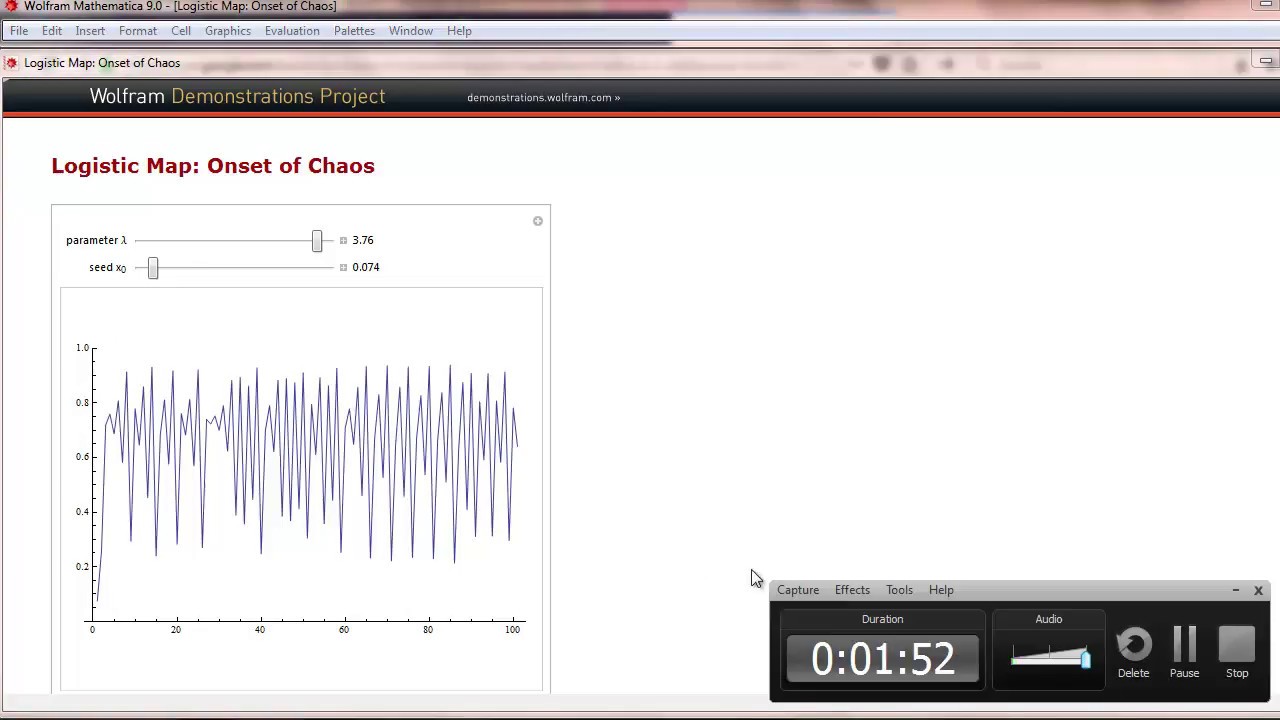 Discover Chaos in the Discrete Logistic Map 🌪️