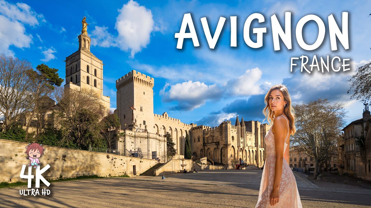 Explore Avignon, France – Medieval Charm in 4K 🏰