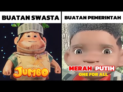 Animasi Buatan Swasta Vs Buatan Pemerintah, Merah Putih One For All