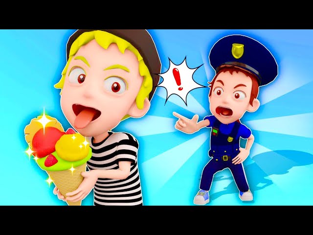 Daddy Police Song & Fun Nursery Rhymes for Kids 🚓
