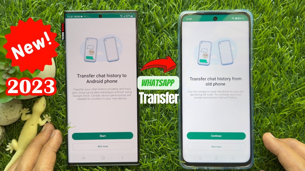 Transfer WhatsApp Chats from Old to New Android 📱