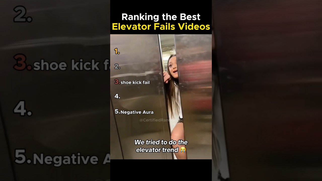 Top 10 Hilarious Elevator Fail Videos You Must See 😅