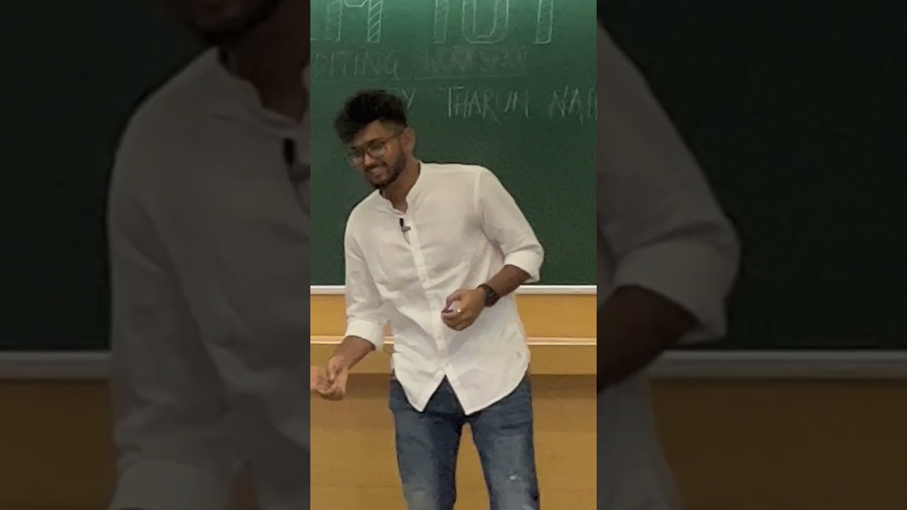 IIT Bombay Student Shares Top Video Editing Tips in Exciting Session π₯