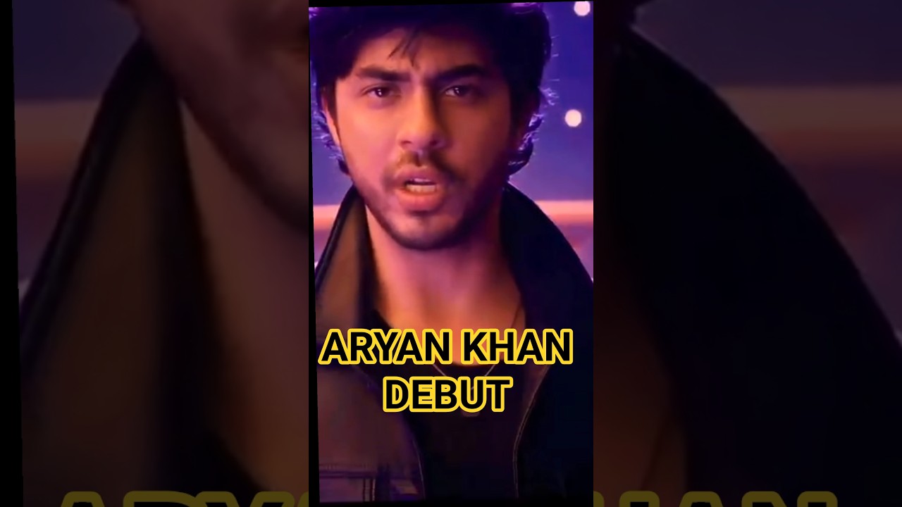 Aryan Khan Debut in Netflix's 'Bads of Bollywood' 🎬