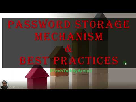 Password Management by Software Applications | Encryption vs Hashing