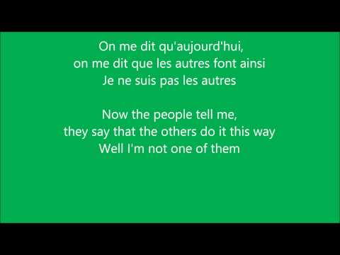 Celine Dion - Pour que tu m'aimes encore (with English lyrics in tune with song)