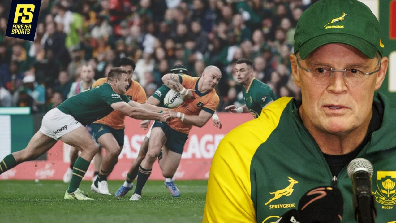 Rassie Erasmus Reacts to Springboks’ Tough Loss to Wallabies 🏉