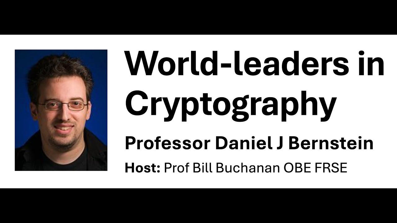 World-Leading Cryptographer Daniel J Bernstein: Innovator in Digital Security ๐