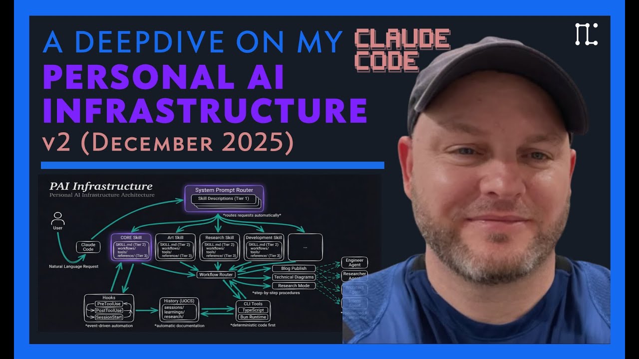 A Deepdive on my Personal AI Infrastructure (PAI v2.0, December 2025)