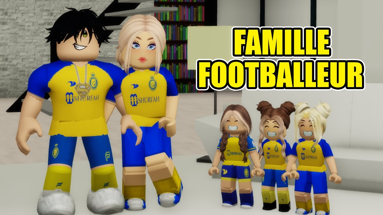 Ma Famille de Footballeurs sur Brookhaven Roblox ⚽