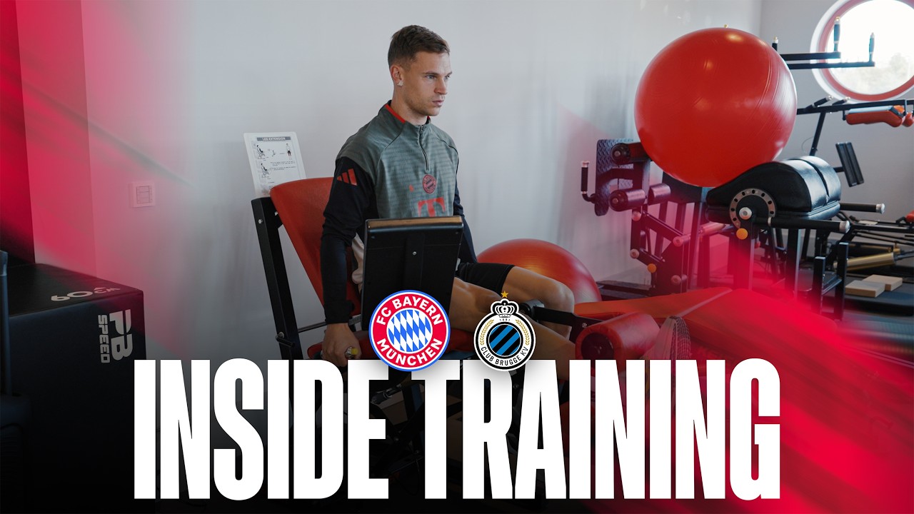 Training Insights Ahead of FC Brugge Match | Champions League