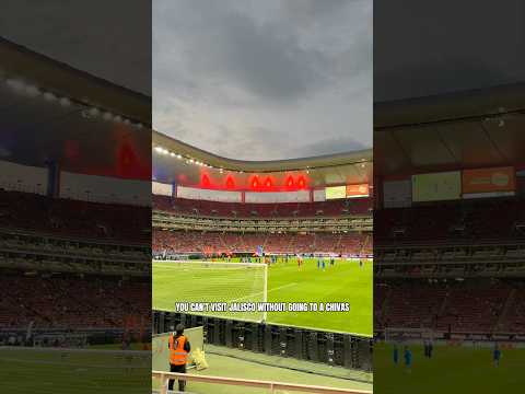 Chivas soccer game in Jalisco Mexico 🇲🇽✨🐐 #chivas #guadalajara #jalisco