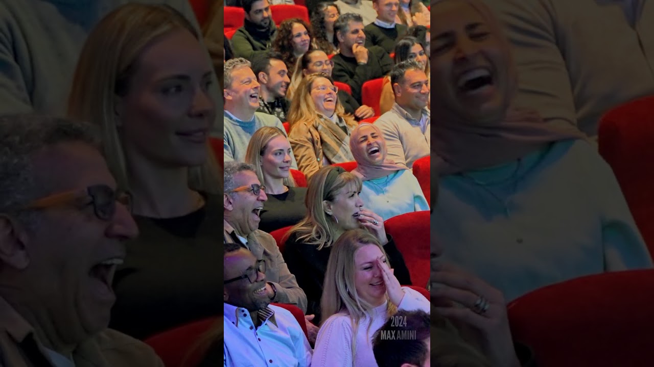 Max Amini's Stand-Up on Love & Peace ✨