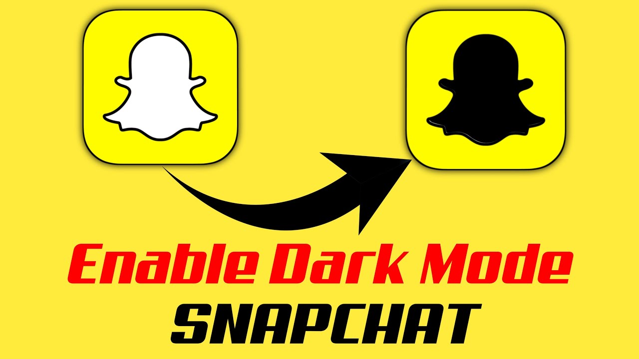 Enable Dark Mode on Snapchat 🌙