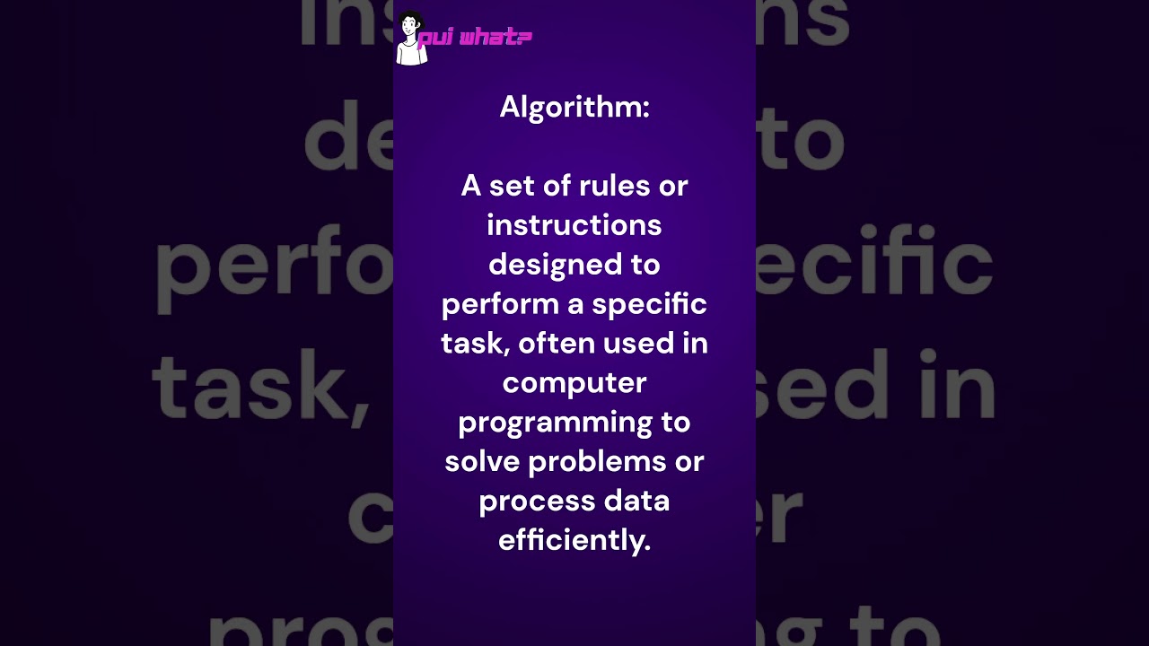 What Is an Algorithm? 🤖