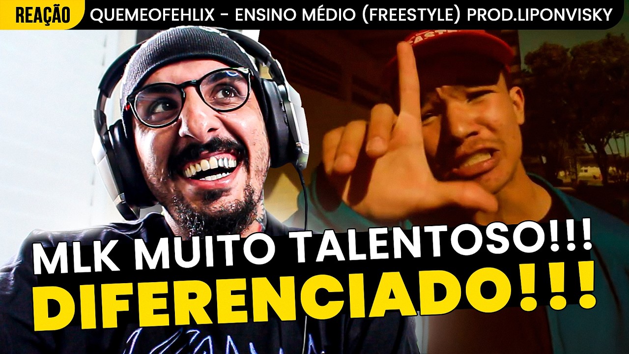 CHEGOU DIFERENTE! @QUEMEOFEHLIX Ensino Médio 🎶