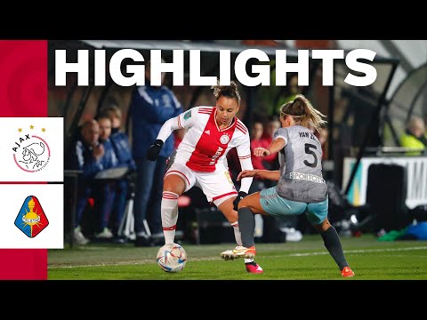 Hoekstra strikes again! ⚽ | Highlights Ajax Vrouwen - Telstar | Azerion Vrouwen Eredivisie