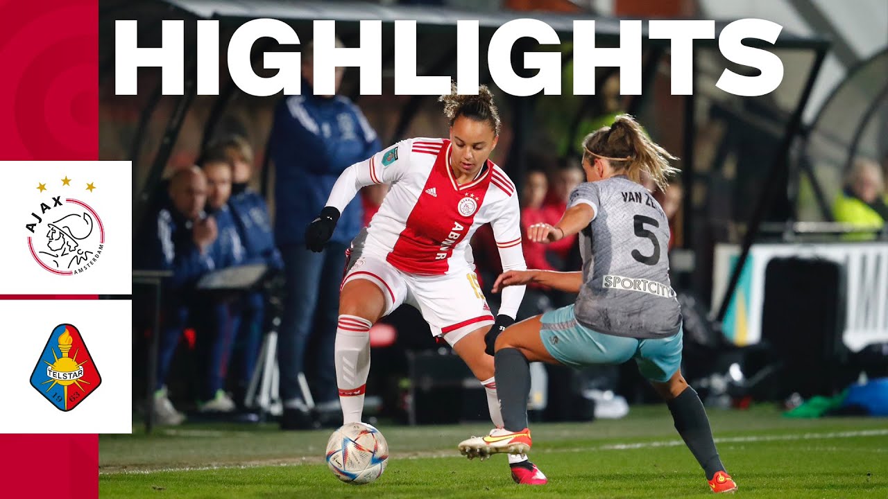 Hoekstra Scores Decisive Goal! ⚽ | Ajax Vrouwen vs Telstar Highlights