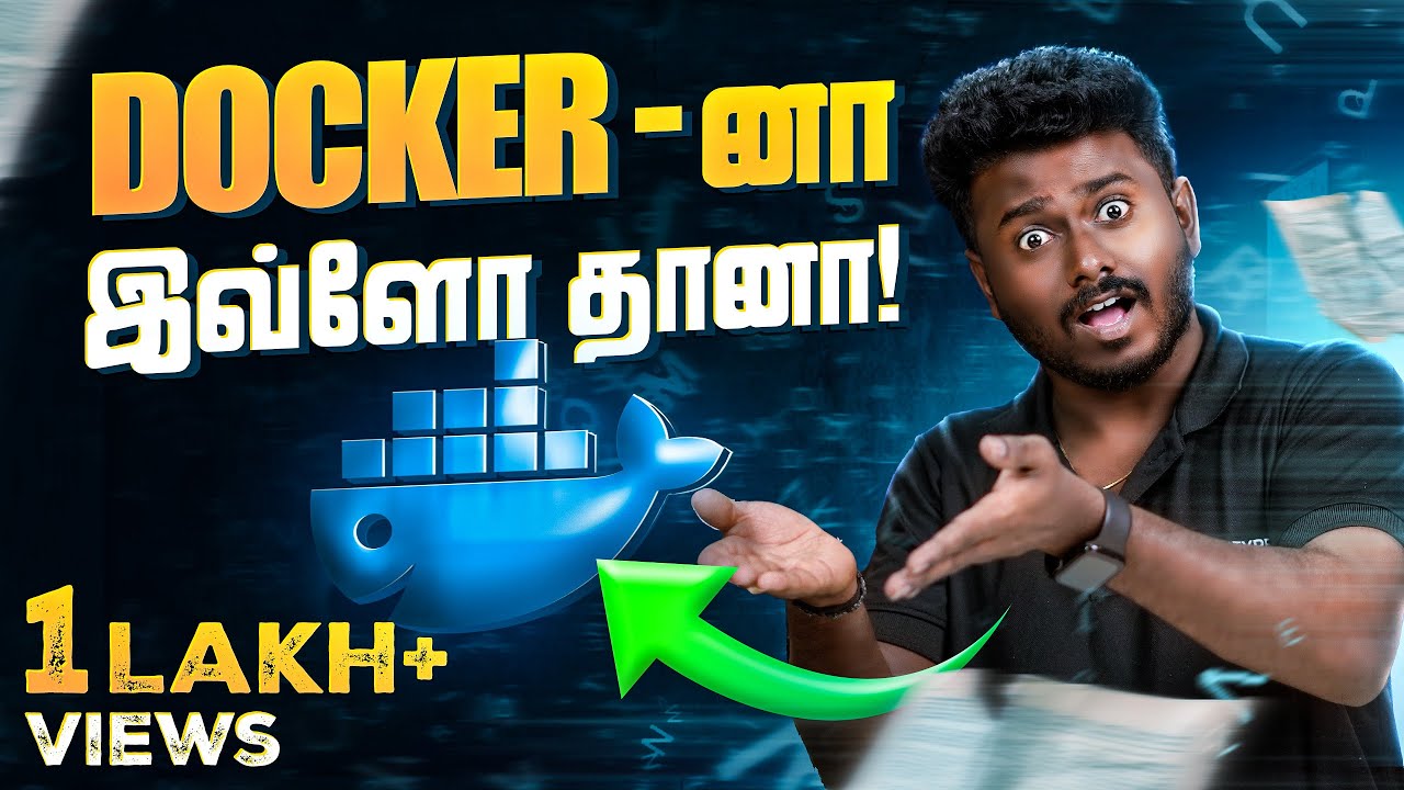 Docker in Tamil | Learn Docker in 10 Min 🐳