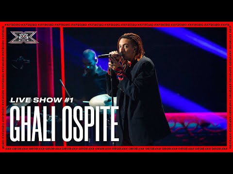GHALI ospite del primo LIVE SHOW di X FACTOR 2020