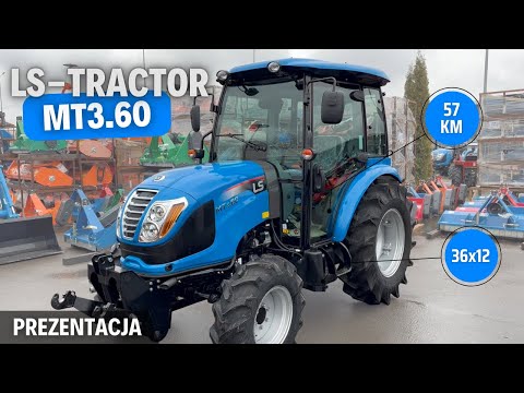 LS TRACTOR MT 3.60 - bardzo ciekawy koreański kompakt | Prezentacja / test ciągnika