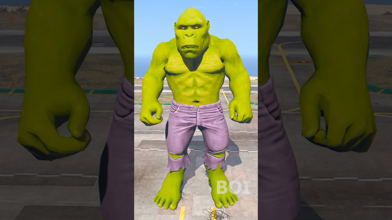 Hulk + Kong = Next-Level Power! 😲