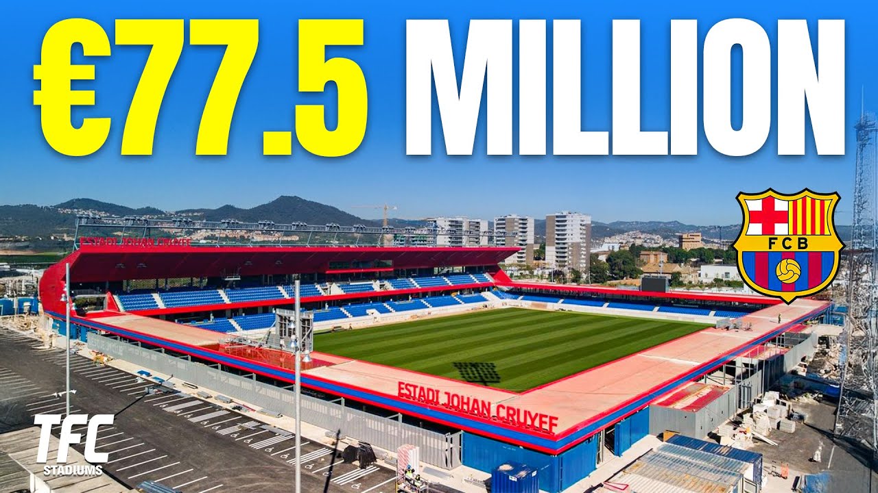 FC Barcelona's La Masia: €77M Training Complex 🏟️