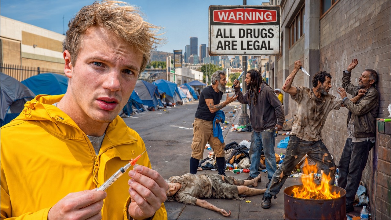 72 Uur in Skid Row: De Gevaarlijkste Daklozenwijk 🌆