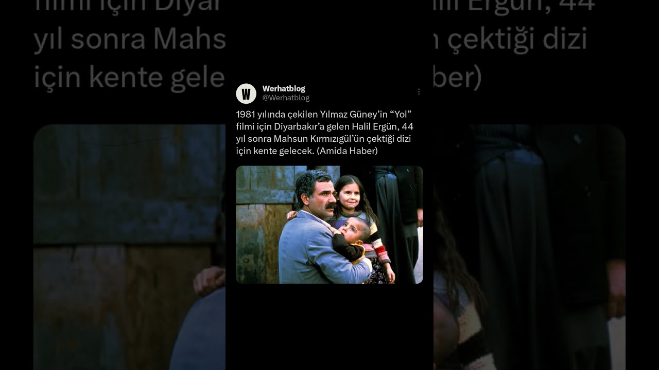 1981 Halil Ergün, 44 Yıl Sonra Diyarbakır’a Geliyor: ‘Yol’ ve Yeni Dizi Çekimleri İçin Heyecan Dolu Gelişme 🎬