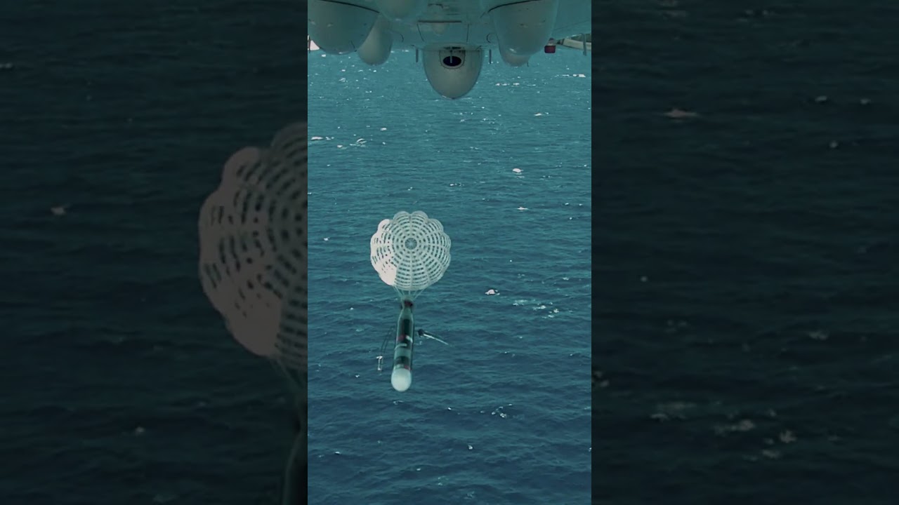 RIMPAC Exercise: P-8A Poseidon Torpedo Drop 🚢