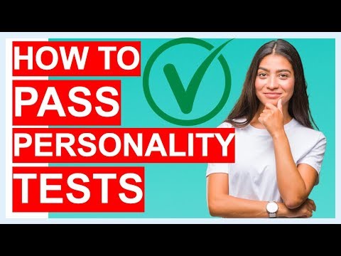 HOW TO PASS PERSONALITY TESTS! (Career Personality Test Questions & Answers!)