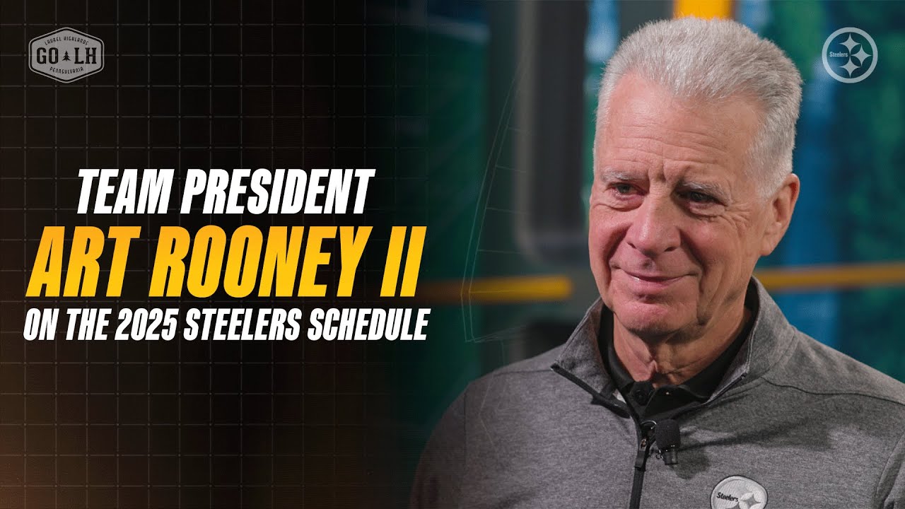 Steelers President Art Rooney II Discusses the 2025 Schedule