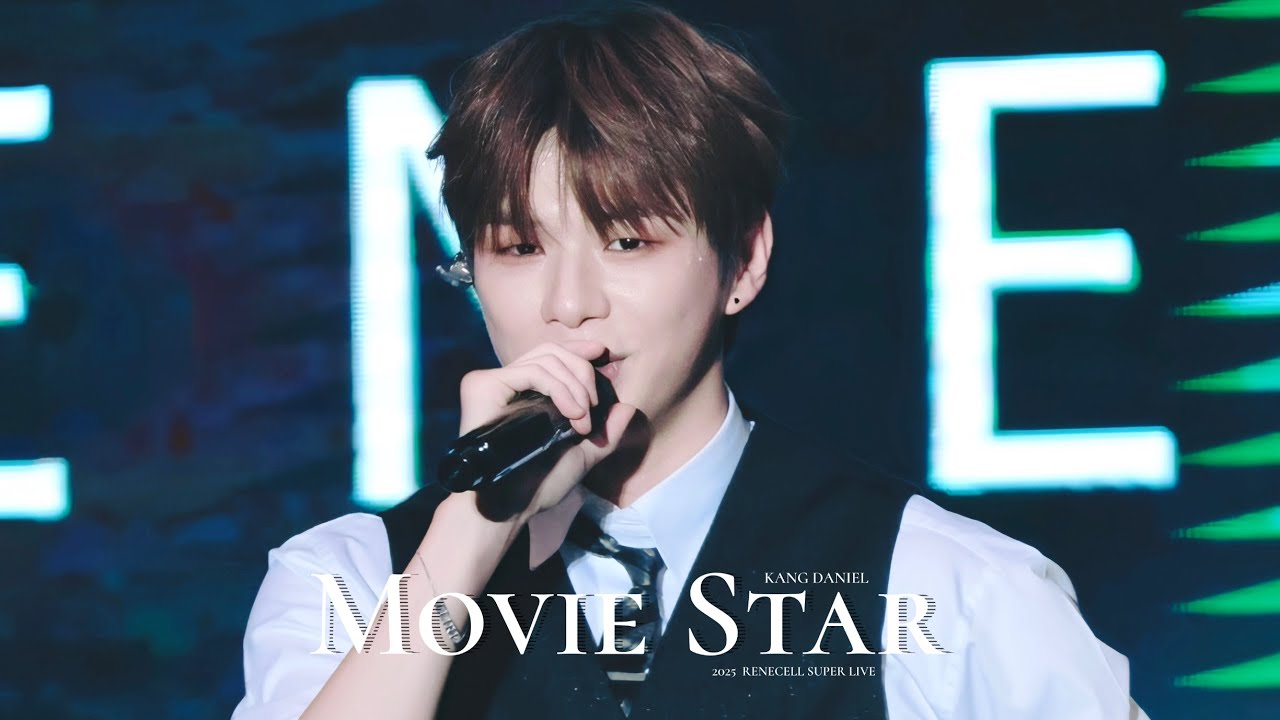 강다니엘 4K 라이브 영상 🎤 RENECELL SUPER LIVE in Taiwan - 'Movie Star' 퍼포먼스