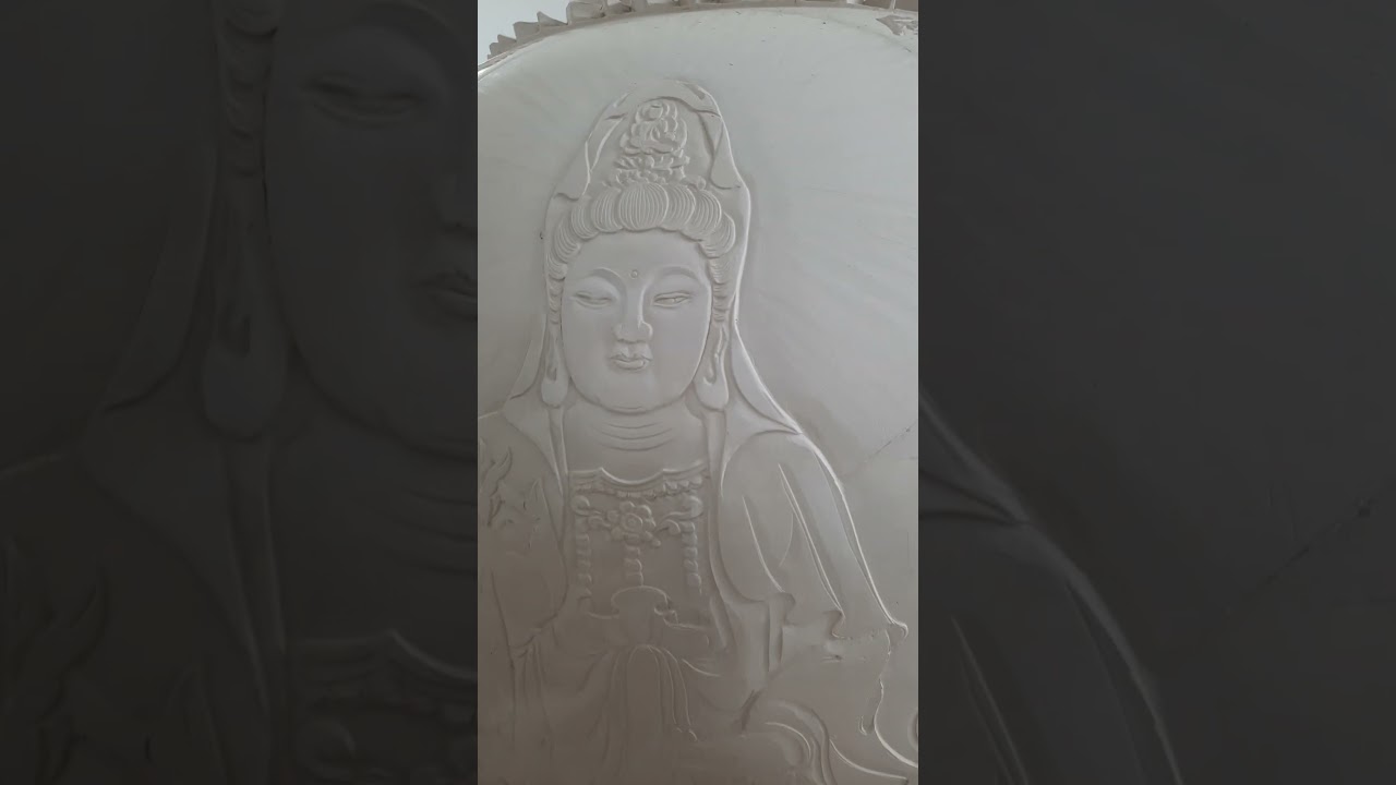 Chóe Gốm Tự Tại Khắc Thủ Công 1.4m - Nghệ Nhân Bát Tràng 🌸