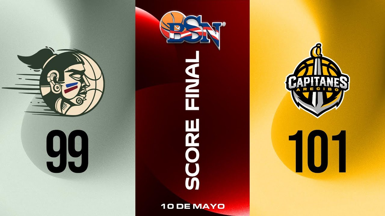 Capitanes de Arecibo vs. Indios de Mayaguez - Resumen BSN 2026