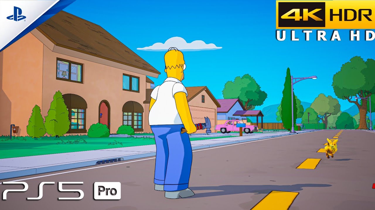 Epic Fortnite PS5 Pro Gameplay in 4K 120FPS with Homer Simpson Skin 🎮