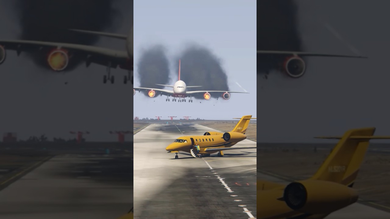 Airbus A380 Emergency Landing Saved by Airport Worker ✈️