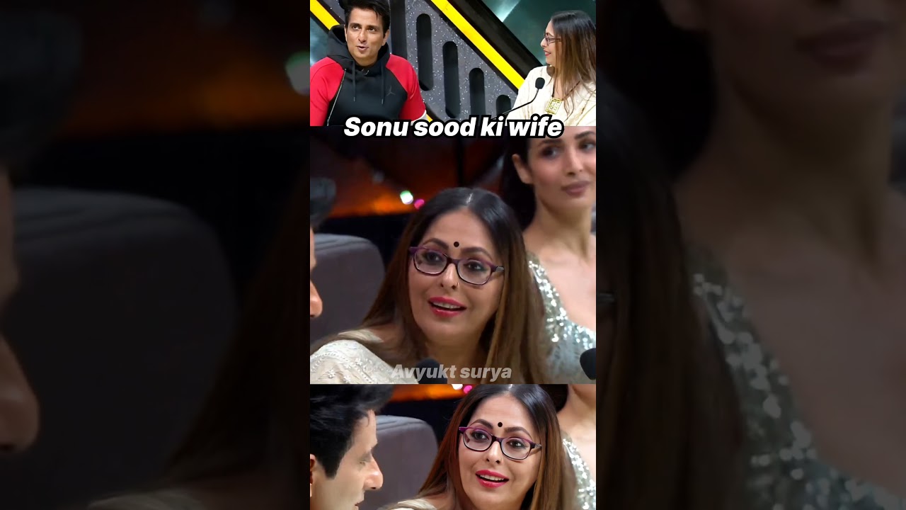 Sonu Sood's Wife ❤️ | India's Best Dancer & Comedy