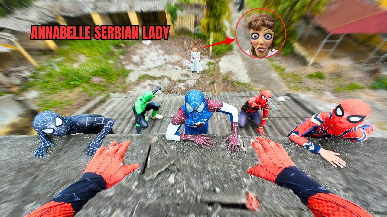 Spider-Man Battles Annabelle in Abandoned Orphanage 🕷️