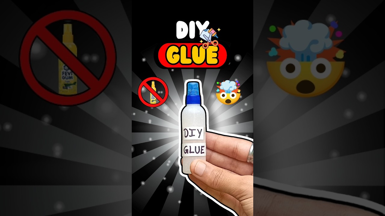 Create Your Own Strong DIY Glue at Home! 🧪