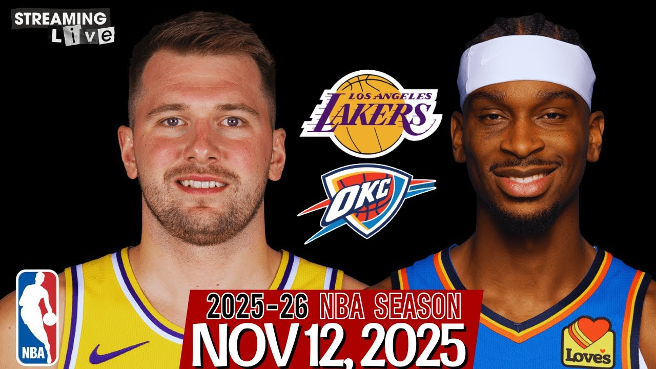 Watch Live: SGA & Lakers Face Off Against Luka Doncic & Thunder 🌟