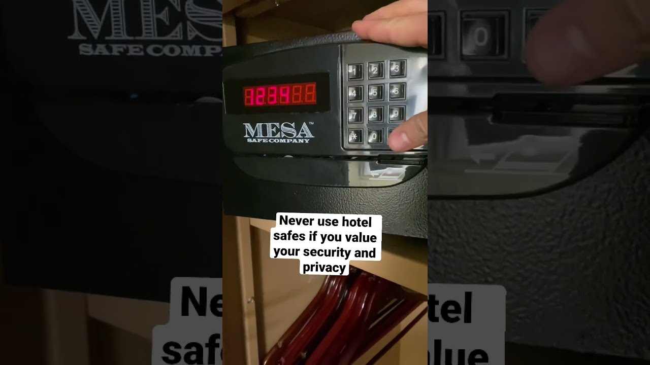 Hotel Safe Cheat Code #shorts